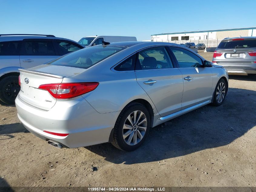 2015 Hyundai Sonata VIN: 5NPE34AF8FH052818 Lot: 11995744