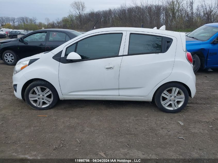 2014 Chevrolet Spark VIN: KL8CB6S98EC491616 Lot: 11995786