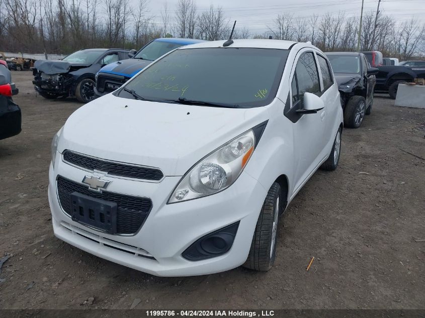 2014 Chevrolet Spark VIN: KL8CB6S98EC491616 Lot: 11995786