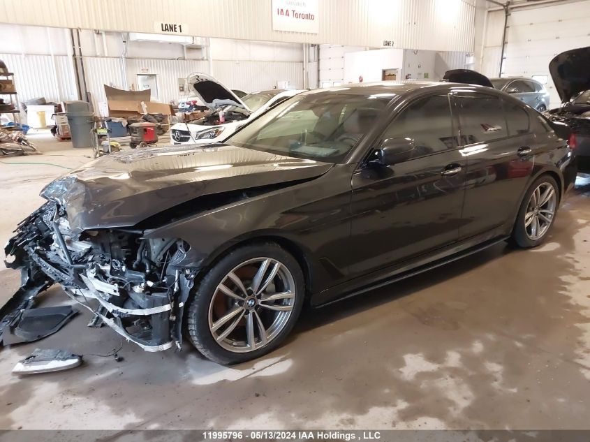 2018 BMW 5 Series 540I xDrive VIN: WBAJE7C52JWA04197 Lot: 11995796