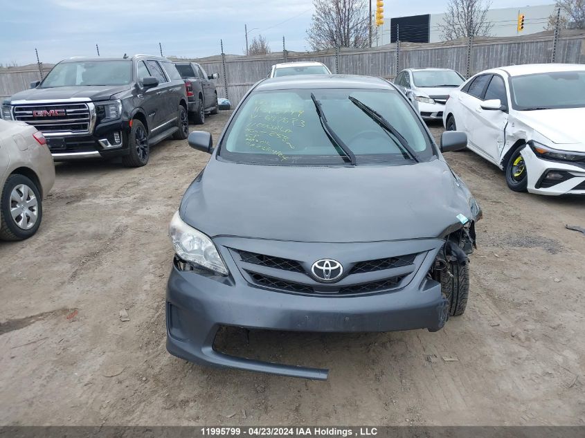 2011 Toyota Corolla S/Le VIN: 2T1BU4EE2BC697673 Lot: 11995799