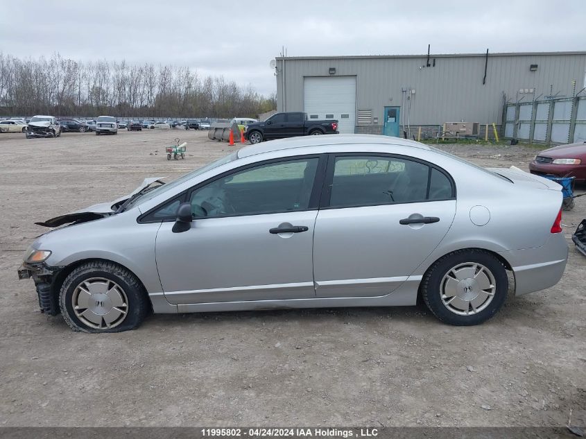 2009 Honda Civic Dx-G VIN: 2HGFA16439H101857 Lot: 11995802