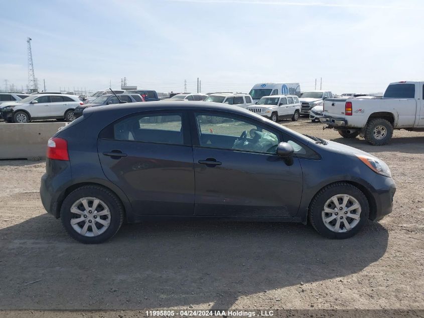 2013 Kia Rio VIN: KNADM5A32D6812279 Lot: 11995805