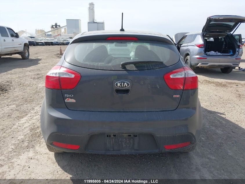 2013 Kia Rio VIN: KNADM5A32D6812279 Lot: 11995805