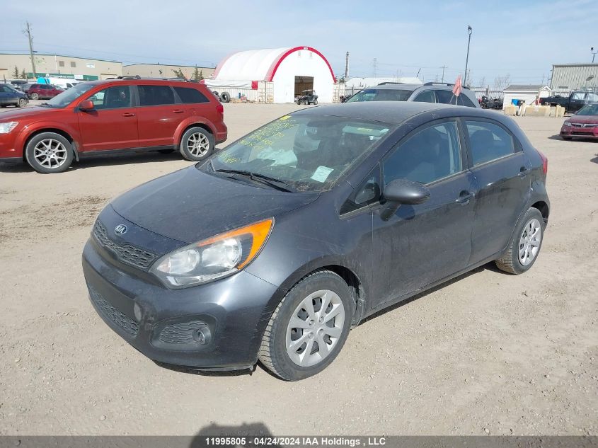 2013 Kia Rio VIN: KNADM5A32D6812279 Lot: 11995805