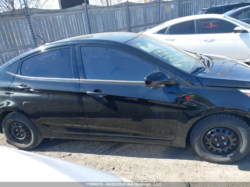 2015 Hyundai Accent Gls VIN: KMHCT4AE8FU852714 Lot: 11995810