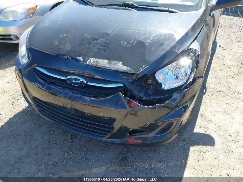 2015 Hyundai Accent Gls VIN: KMHCT4AE8FU852714 Lot: 11995810