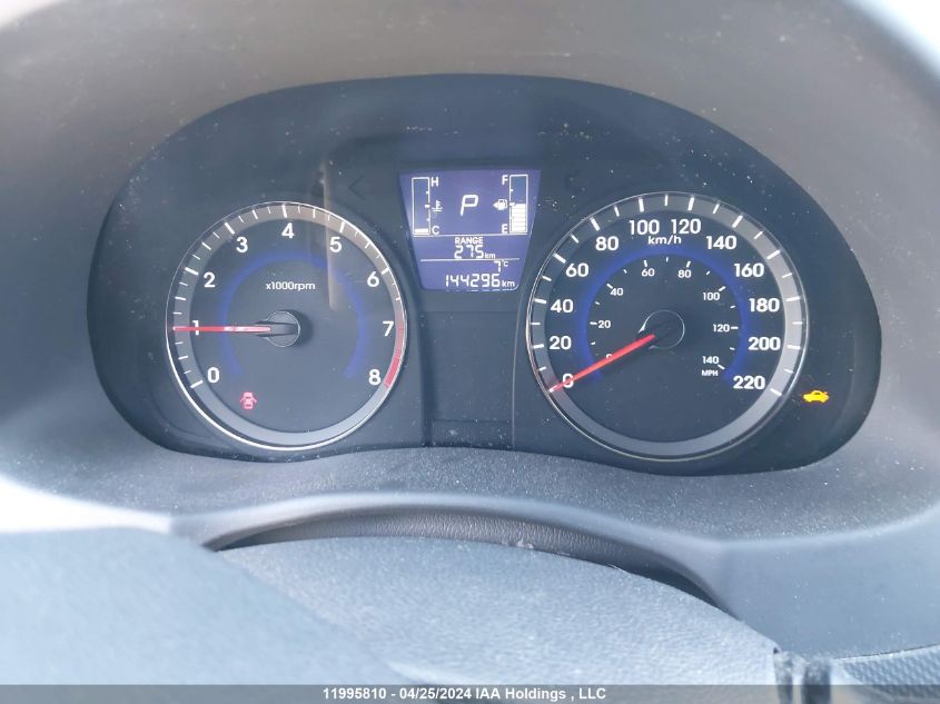 2015 Hyundai Accent Gls VIN: KMHCT4AE8FU852714 Lot: 11995810