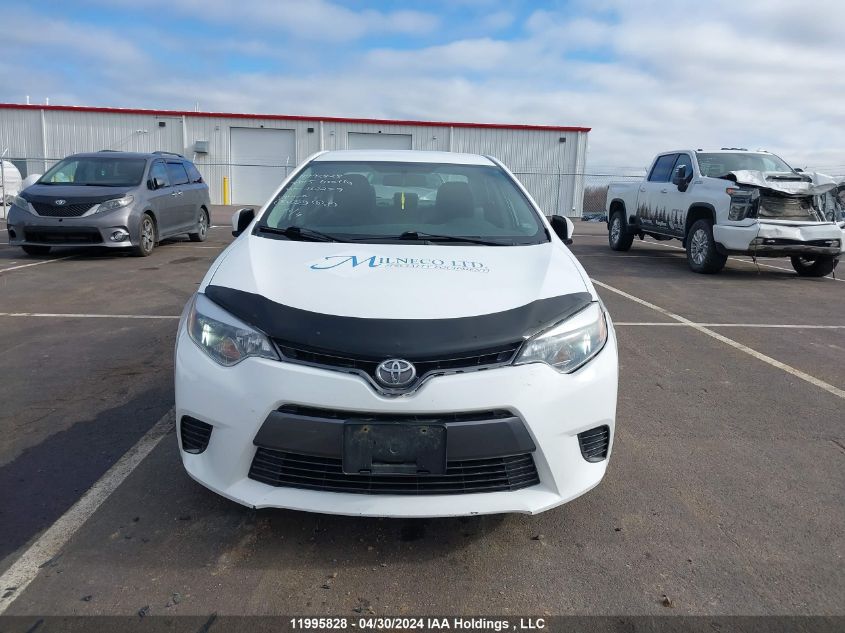 2015 Toyota Corolla Ce/Le/S VIN: 2T1BURHE6FC262279 Lot: 11995828