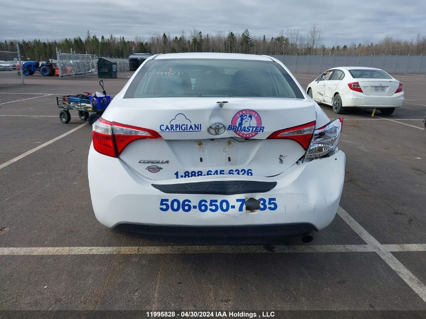 2015 Toyota Corolla Ce/Le/S VIN: 2T1BURHE6FC262279 Lot: 11995828