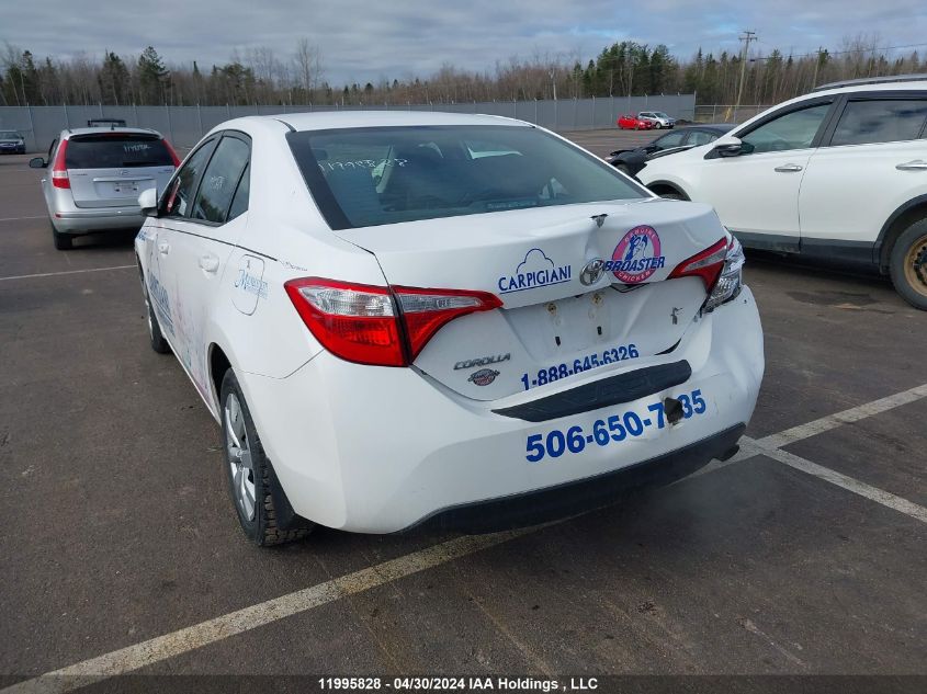 2015 Toyota Corolla Ce/Le/S VIN: 2T1BURHE6FC262279 Lot: 11995828