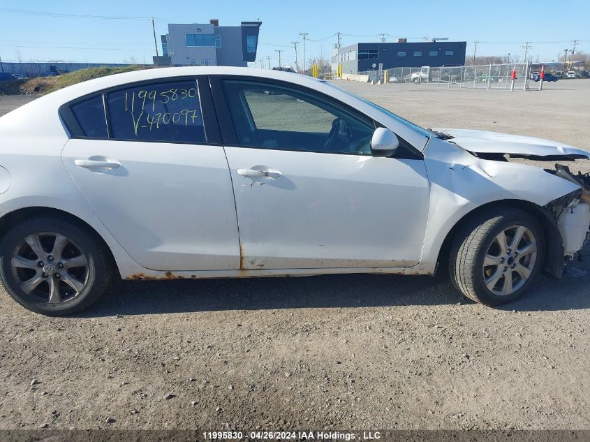 2011 Mazda Mazda3 VIN: JM1BL1VFXB1470097 Lot: 11995830