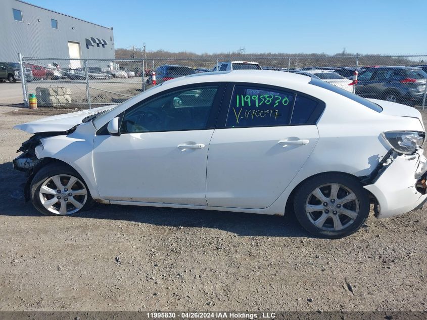 2011 Mazda Mazda3 VIN: JM1BL1VFXB1470097 Lot: 11995830