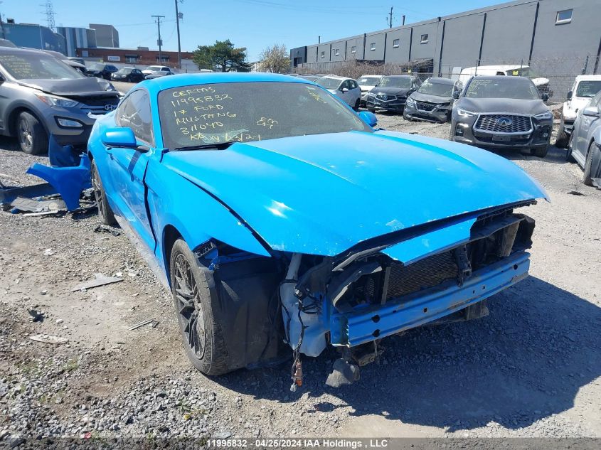 2017 Ford Mustang VIN: 1FA6P8TH6H5311040 Lot: 11995832