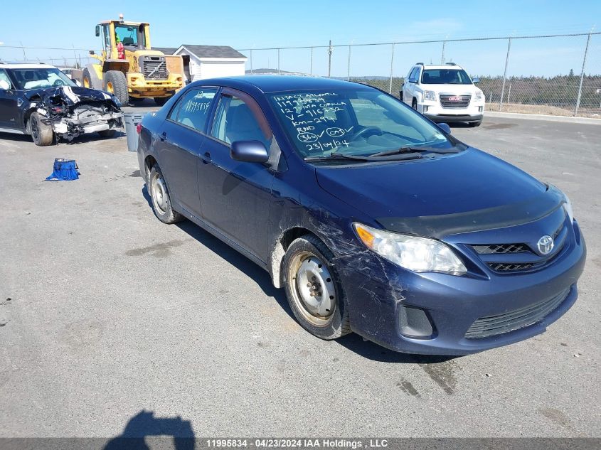 2012 Toyota Corolla S/Le VIN: 2T1BU4EE2CC916732 Lot: 11995834