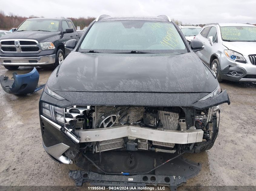 2022 Hyundai Santa Fe Luxury Hybrid Awd VIN: KM8S5DA11NU032864 Lot: 11995843