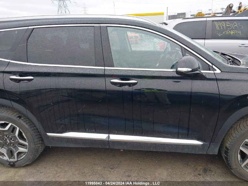 2022 Hyundai Santa Fe Luxury Hybrid Awd VIN: KM8S5DA11NU032864 Lot: 11995843