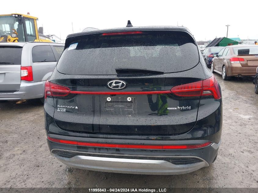 2022 Hyundai Santa Fe Luxury Hybrid Awd VIN: KM8S5DA11NU032864 Lot: 11995843