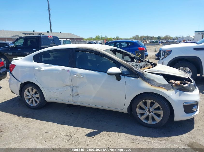 2016 Kia Rio VIN: KNADN4A37G6005915 Lot: 11995845