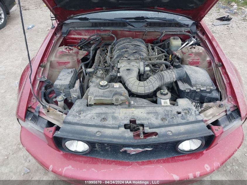 2006 Ford Mustang Gt VIN: 1ZVFT82HX65187937 Lot: 11995870