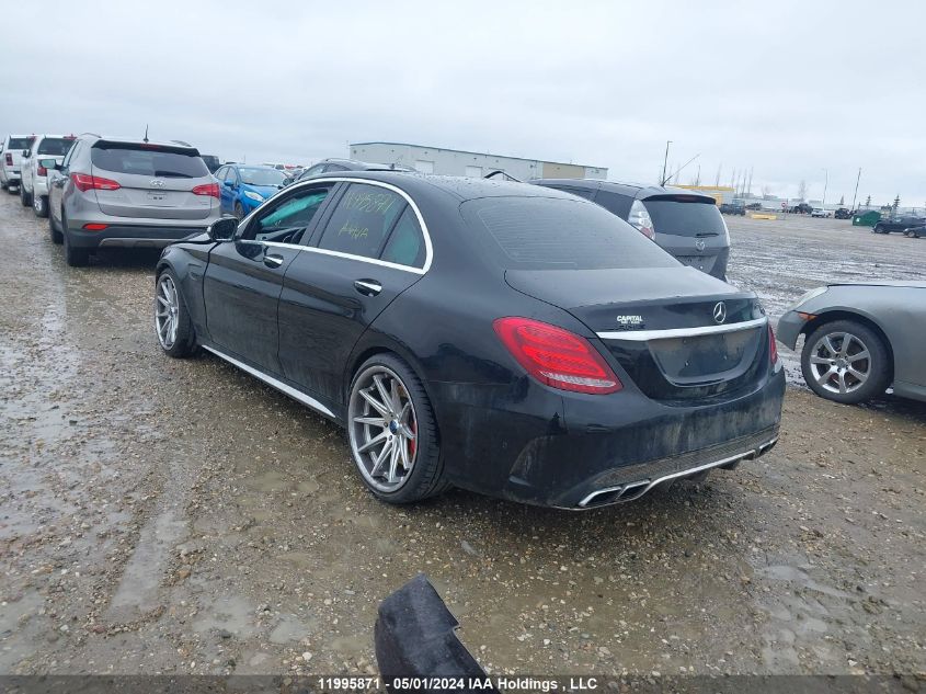 2015 Mercedes-Benz C-Class VIN: 55SWF8HB6FU077252 Lot: 11995871