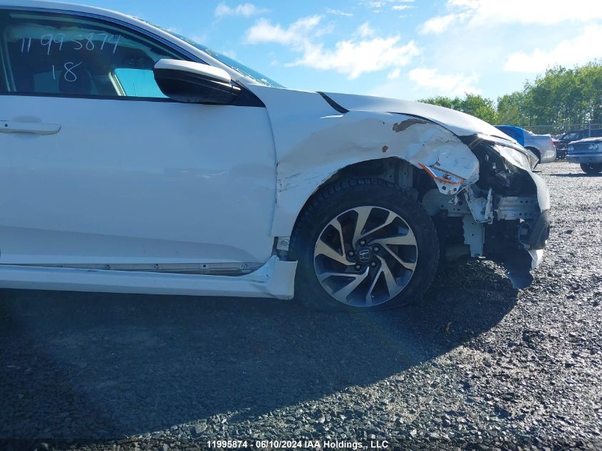 2018 Honda Civic Sedan VIN: 2HGFC2F66JH017134 Lot: 11995874