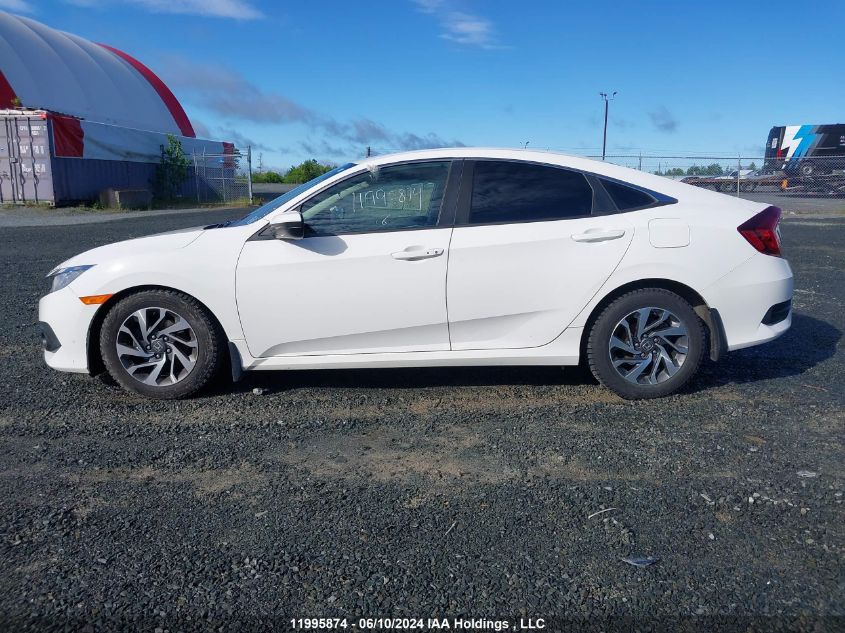 2018 Honda Civic Sedan VIN: 2HGFC2F66JH017134 Lot: 11995874