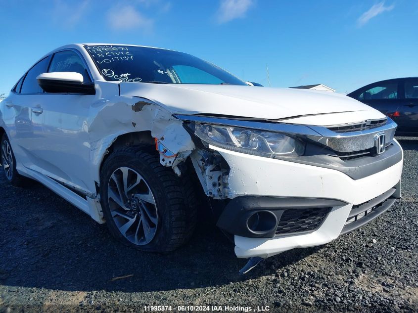 2018 Honda Civic Sedan VIN: 2HGFC2F66JH017134 Lot: 11995874