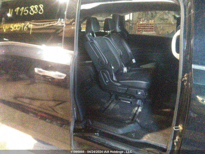 2022 Honda Odyssey Touring VIN: 5FNRL6H80NB500969 Lot: 11995888