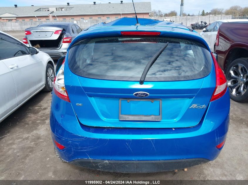 2013 Ford Fiesta Se VIN: 3FADP4EJ7DM128587 Lot: 11995902