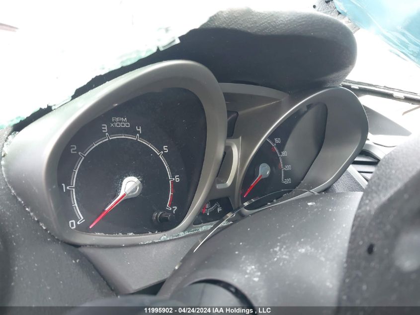 2013 Ford Fiesta Se VIN: 3FADP4EJ7DM128587 Lot: 11995902