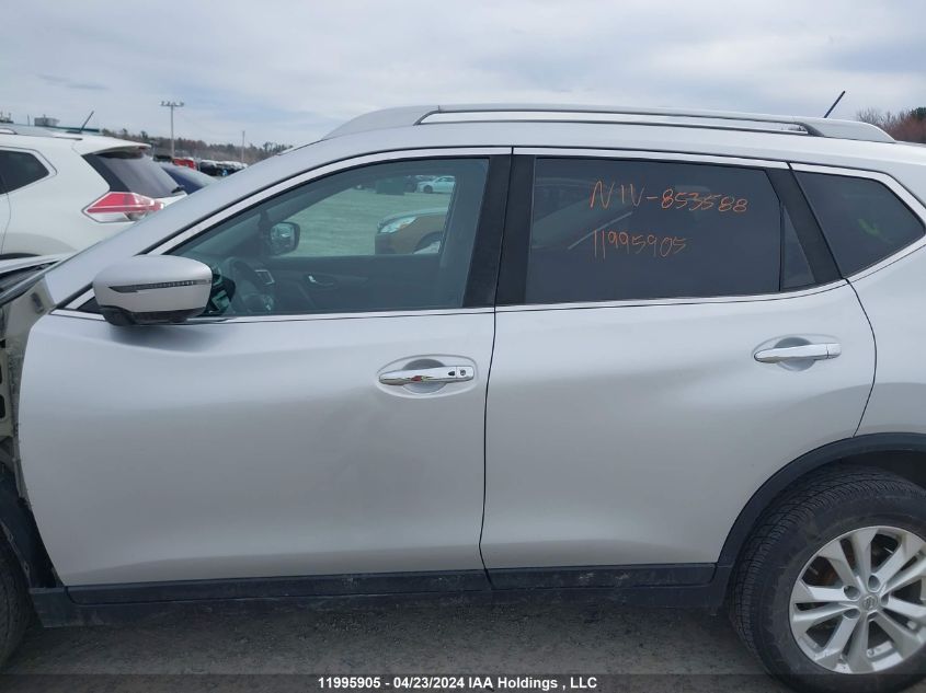 2016 Nissan Rogue VIN: 5N1AT2MV3GC853588 Lot: 11995905