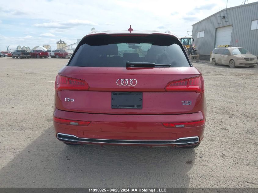 2018 Audi Q5 VIN: WA1ENAFY3J2114438 Lot: 11995925