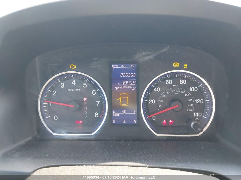 2010 Honda Cr-V VIN: JHLRE4H52AC005476 Lot: 11995934