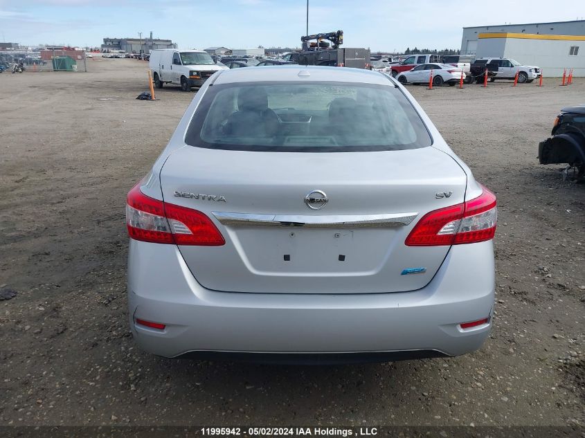 2014 Nissan Sentra VIN: 3N1AB7AP1EL639942 Lot: 11995942