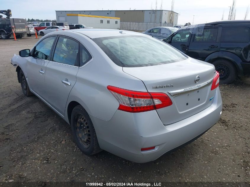 2014 Nissan Sentra VIN: 3N1AB7AP1EL639942 Lot: 11995942