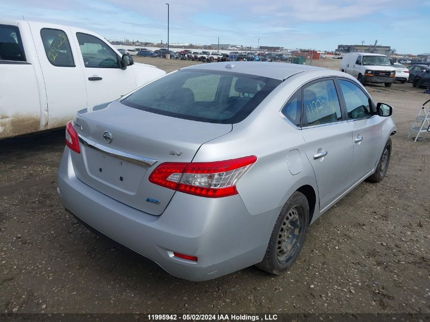 2014 Nissan Sentra VIN: 3N1AB7AP1EL639942 Lot: 11995942