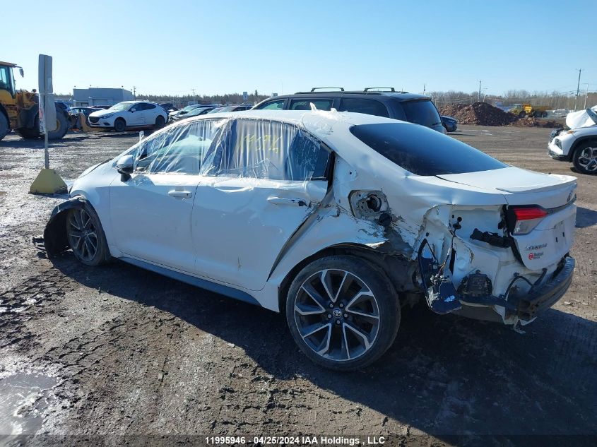 2020 Toyota Corolla Xse VIN: 5YFB4RBE7LP004129 Lot: 11995946