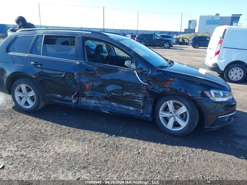 2019 Volkswagen Golf Sportwagen VIN: 3VW117AU3KM521674 Lot: 11995949