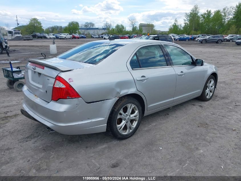 2012 Ford Fusion Se VIN: 3FAHP0HAXCR384276 Lot: 11995956