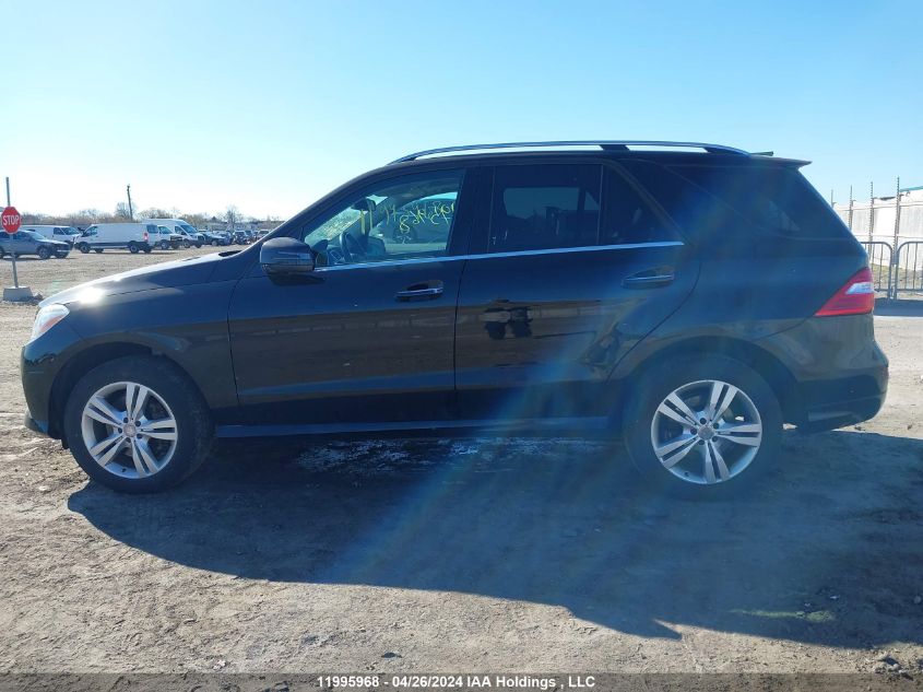 2014 Mercedes-Benz M-Class Ml 350 Bluetec VIN: 4JGDA2EB7EA296295 Lot: 11995968