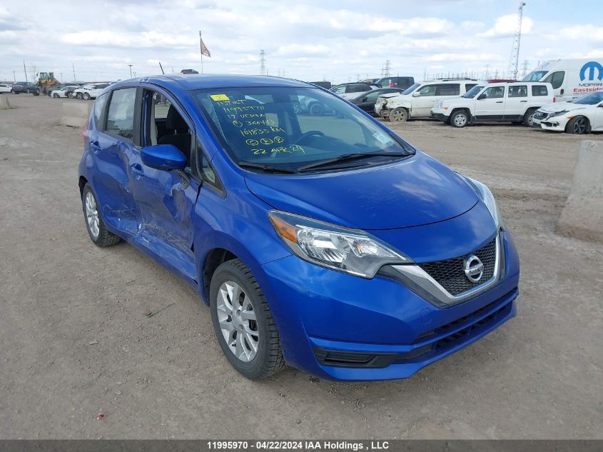 2017 Nissan Versa Note S/S Plus/Sv/Sl/Sr VIN: 3N1CE2CP6HL360443 Lot: 11995970