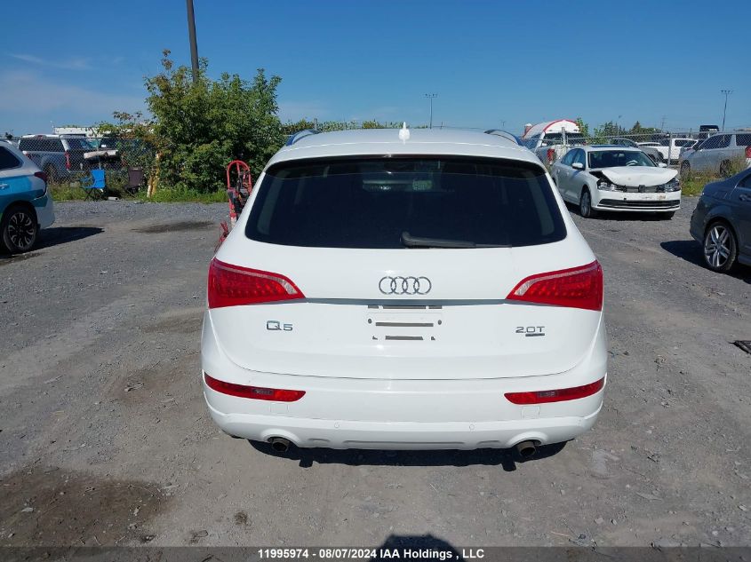 2012 Audi Q5 VIN: WA1LFCFP8CA132983 Lot: 11995974