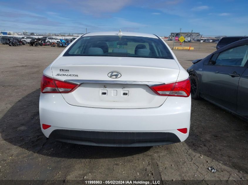 2014 Hyundai Sonata Gls VIN: 5NPEB4ACXEH890520 Lot: 11995983