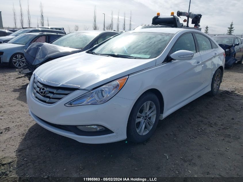 2014 Hyundai Sonata Gls VIN: 5NPEB4ACXEH890520 Lot: 11995983