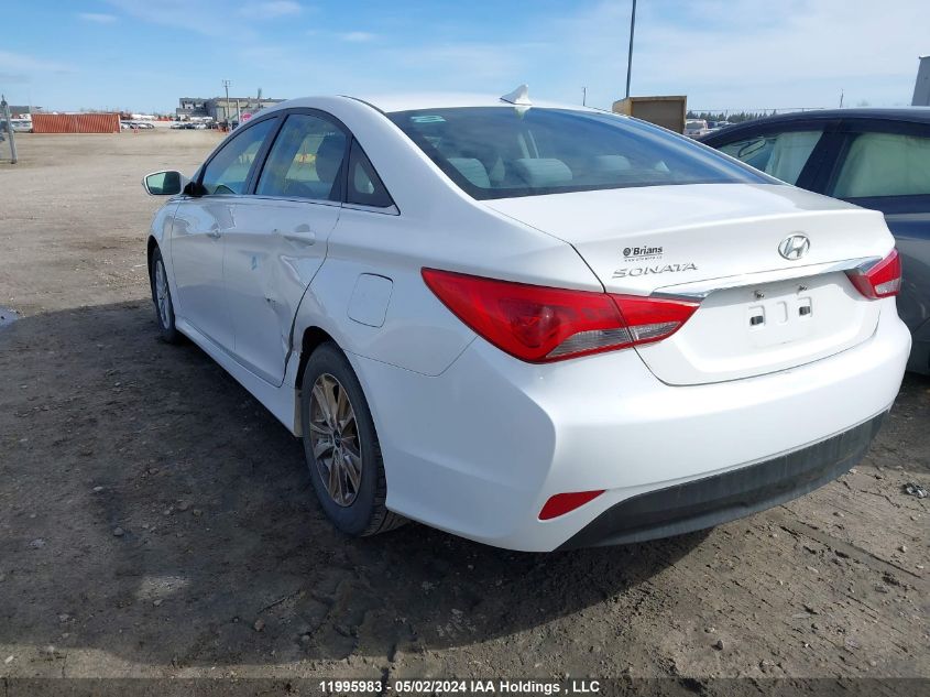 2014 Hyundai Sonata Gls VIN: 5NPEB4ACXEH890520 Lot: 11995983