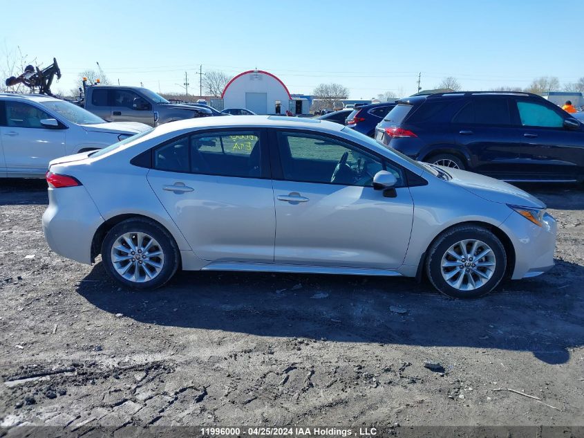 2022 Toyota Corolla Le VIN: 5YFBPMBE7NP295373 Lot: 11996000