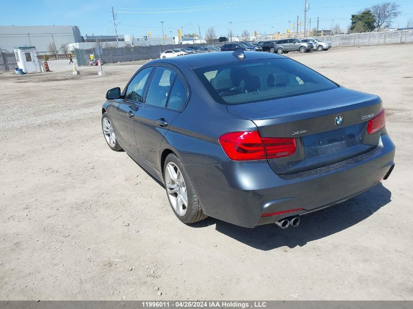 2018 BMW 330 Xi VIN: WBA8D9G58JNU68024 Lot: 11996011