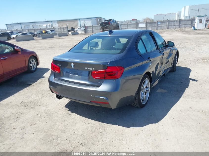 2018 BMW 330 Xi VIN: WBA8D9G58JNU68024 Lot: 11996011