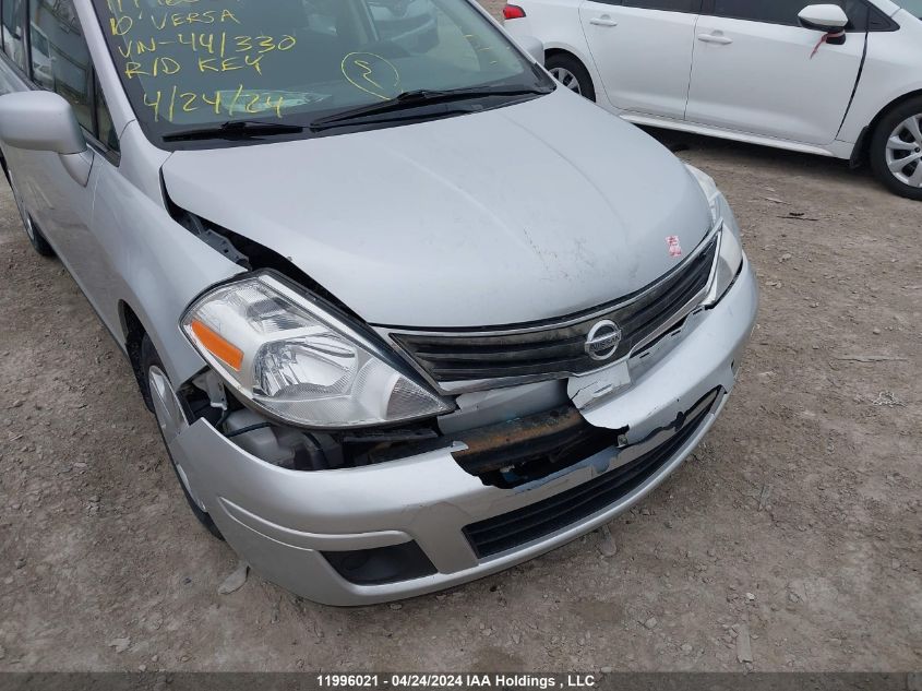 2010 Nissan Versa 1.8S VIN: 3N1BC1CP2AL441330 Lot: 11996021